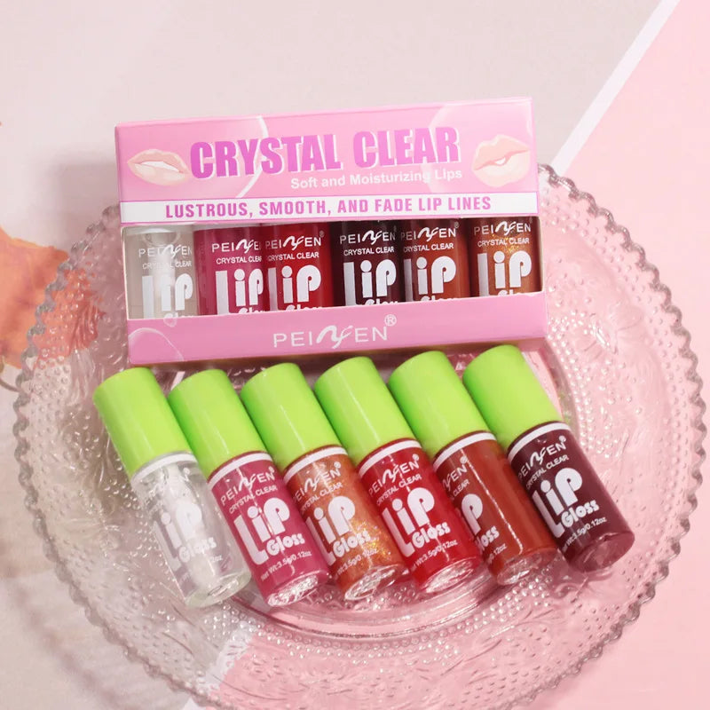 Glass Mirror Lip Shine Set Pro