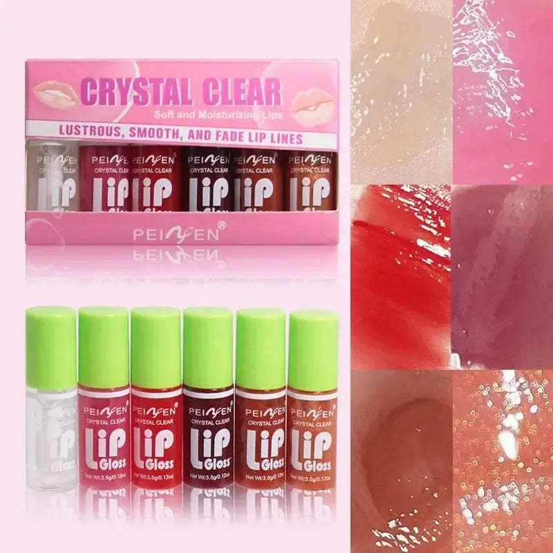 Glass Mirror Lip Shine Set Pro