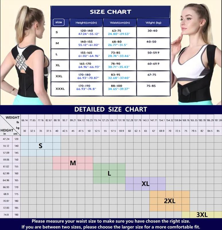 PosturePal Adjustable Comfort Support Brace