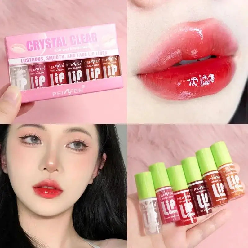 Glass Mirror Lip Shine Set Pro