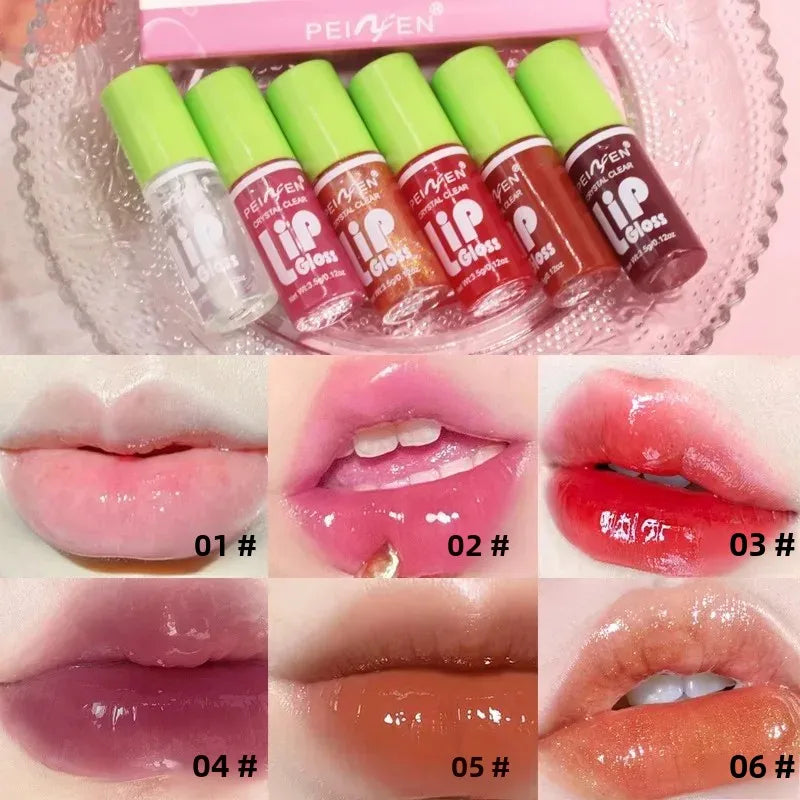 Glass Mirror Lip Shine Set Pro